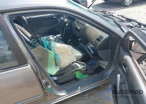 2004 Honda Civic Lx z USA, uszkodzony, nr VIN 1HGES16504L016181